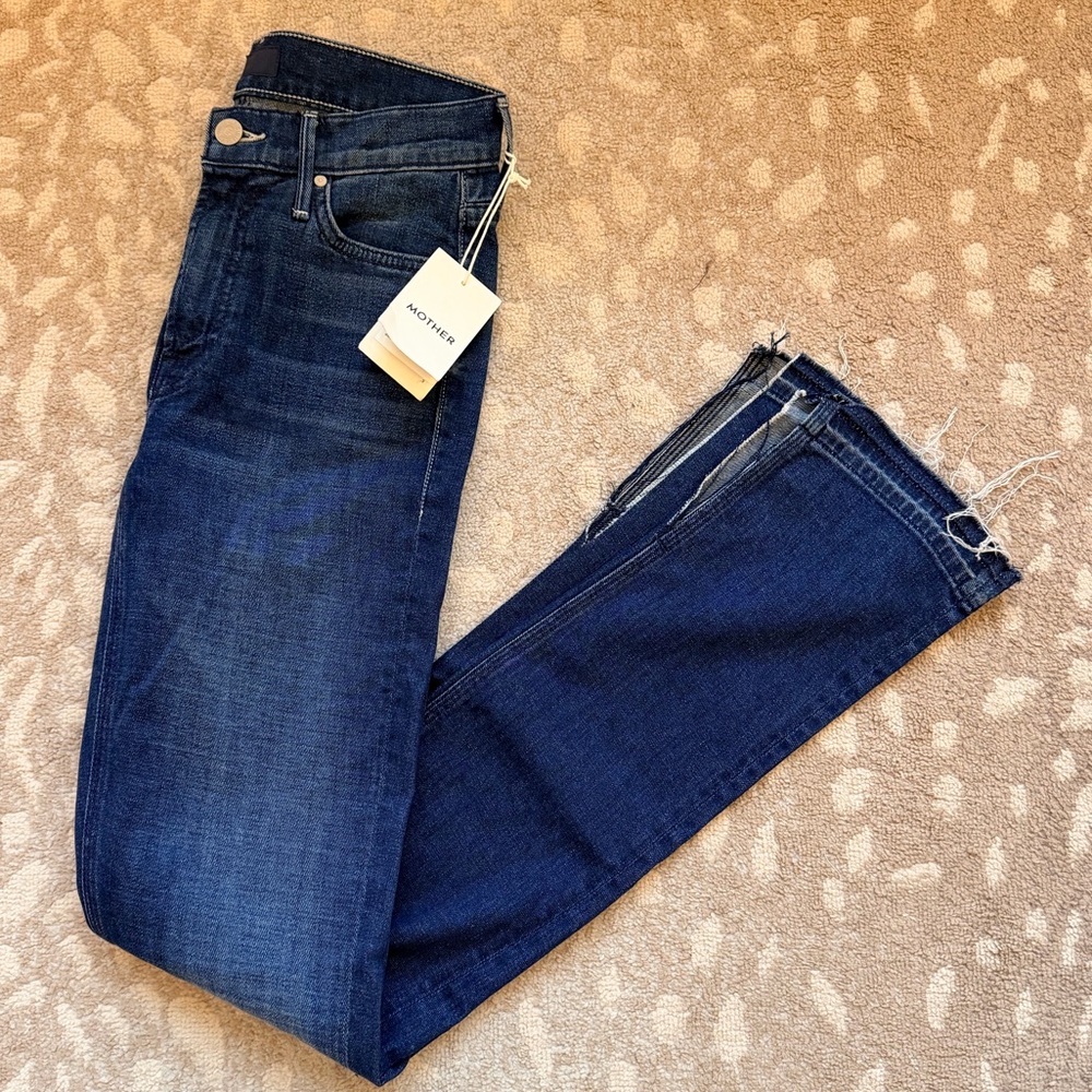 MOTHER The Rascal Slit Undone Hem - Picture 4 of 6